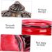 Zerodeko 1pc Red Airtight Jar Food Decor Spice Containers Red Decor Clear Pasta Containers Tea Storage Jar Condiments Containers Rice Container House Decorations for Home Can Glass Resin - Buy Online on GoSupps.com