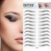 Authentic 3D Hair-Like Eyebrow Stickers - Waterproof, Ecological, and Natural - Set of 2 - Brow Shaping Makeup Transfer - E10 - Buy Online on GoSupps.com