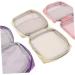 KALLORY 3pcs Travel Toiletry Bag Set | Large-Capacity Organizer for Aunt Towels & Menstrual Products | Nylon Cartoon Design | Coin Pouch Included - Buy Online on GoSupps.com