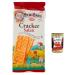 Italian Gourmet E.R. Mulino Bianco Salted Crackers with Sustainable Flour 500g + Polpa Italian Cake 400g (Pack of 12)