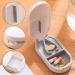 Sumajuc Small Pill Cutter - Tablet Cutter for Small & Large Pills with Blade and Storage Compartment (White) - Buy Online on GoSupps.com