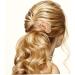 HONMEET Bridal Headwear Hair Clips for Wedding Hair Accessories Hair Pins Gold Hair Clips Hair Comb for Bride Metal Hair Comb Womens Headpiece Bridal Hair Clips Zinc Alloy - Buy Online on GoSupps.com