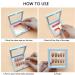 2023 Newest Press On Nail Storage Box Set | 20 Pack 3D Floating Display | Nail Salon Supplies with 60pcs Adhesive Tape - A-White - Buy Online on GoSupps.com