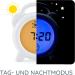 Alecto BC-100 Pedagogical Alarm Clock for Children - Sleep Trainer with LED Light - White - 1 Pack - Buy Online on GoSupps.com