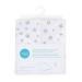 Ceba Baby Cover for Changing Pads - 2-Pack Winding Edition - Extra Thick Cotton 50x70 cm with Zipper - Gray & Blue Stars - Buy Online on GoSupps.com