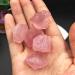 50g Bulk Random Natural Pink Rose Quartz Rough Raw Crystal Stone Rock Specimen Home Decoration DIY 50g (2-4pcs) - Buy Online on GoSupps.com