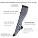 LEOSTEP Compression Socks (4 Pair) 20-30 mmHg Non-Slip Long Tube Stockings for Running, Nurse, Travel, Flight, Pregnancy - L-XL Black + White - Buy Online on GoSupps.com