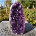 Crystal Hole Stone Crafts Natural Amethyst geode Quartz Cluster Crystal Specimen Crystal Hole - Buy Online on GoSupps.com