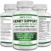 Kidney Support Supplement, Premium Kidney Cleanse Detox & Repair Formula, 705mg Pills - 21 Herb Blend w/ Cranberry, Astragalus & Juniper Berries for Kidney Bladder & Urinary Tract Health, 60 Capsules