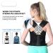 JXZXC Adjustable Back Posture Corrector Belt Women Men Prevent Slouching Relieve Pain Posture Corrector Black XXL - Buy Online on GoSupps.com