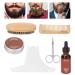 Complete Bartwecks Beard Care Set - Grooming Tools Beard Cream Oil & Mustache Brush for Men's Growth - International Shipping Available - Buy Online on GoSupps.com