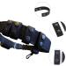 Yndjk 4-Piece Nylon Belt Loop Keeper - Double Push Button for 2 & 2.25 Inch Tactical Belts | Military & Police Accessories - Buy Online on GoSupps.com