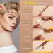 GORNORVA Eyebrow Razor for Women - 20PCS Blades, Stainless Steel, Facial Hair Removal - Buy Online on GoSupps.com