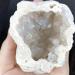 Crystal Hole Natural White Geode Rainbow Titanium Coated Quartz Cluster Specimen Angel Halo Crystal Hole - Buy Online on GoSupps.com