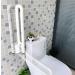 Bathroom Grab Bars Foldable Toilet Grab Bar - Foldable Handrails Toilets Skid Resistance Handicap Bathroom Seat Support Bar Toilet Hand Grips - Buy Online on GoSupps.com