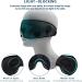 Jabees Serenity Sleep Headphones: Wireless Bluetooth 5.0 Eye Mask with Light Blocker for Sleep, Music, Audiobooks - Ideal for Travel, Yoga, and Relaxation - Buy Online on GoSupps.com