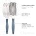 Detangling Boar Hair Brush for Curly & Straight Hair | Travel-Friendly | Adults & Kids | Ideal for Thick, Dry, Curly Hair | Boar + Nylon Bristles - Buy Online on GoSupps.com