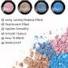  LOPHE LOPHE Eyeshadow Highlighter Glitter Shimmer Eyeshadow Waterproof Long Lasting Highly Pigmented Fine Texture 8 Dark Blue - Buy Online on GoSupps.com