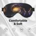 Galaxy Soft Sleep Eye Mask Female Breathable Eye Patch Perfect for Travel and Relaxation - Buy Online on GoSupps.com