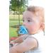 Pure Hunny Pacifier Set - 2-Pack Blue & Green Medical Grade Silicone | Newborn & Up - Buy Online on GoSupps.com