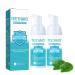 Teethaid mouthwash teethaid mouthwash foam toothpaste tooth cleaning foam teeth whitening foam tooth paste natural peppermint tooth white toothpasta foam 30ml (2 pieces)