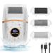 Automatic Callus Remover for Feet Rechargeable Pedicure Tools for Feet Electric Foot Callus Remover with 3 Roller Heads 2 Speed Waterproof Foot File Perfect for Dead Hard Cracked Dry Skin
