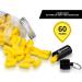 Senner SchaumPro Sleep/Hearing Protection Earplugs - 60 Pairs SNR 38 dB Ideal for Peaceful Sleep & Alarm Sound Awareness - Yellow - Buy Online on GoSupps.com