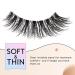 3 Pairs of Wispy Natural Look 3D Faux Mink Eyelashes - Mosvanni 15mm Volume False Lashes - Buy Online on GoSupps.com