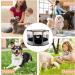 Portable Foldable Pet Playpen for Puppy Cat | Indoor Outdoor Exercise Kennel Tent - Beige & Grey - Buy Online on GoSupps.com