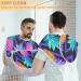 Colorful Pineapple Beard Bib Apron - Non-Stick Waterproof Hair Catcher for Men | Perfect Grooming Gift - Buy Online on GoSupps.com