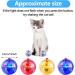 4-Piece Ghost Hunting Cat Ball Set - LED Motion Activated Pet Interactive Toys - Buy Online on GoSupps.com