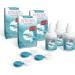 Aricona Contact lenses Fluity - 3 x 60ml contact lens fluid with hyaluron - all -in -one contact lenses Care products including container 60 ml (3 -pack)