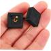 SHERCHPRY 2 Pairs Square High Heels Nail Heel Tips - Shoe Repair Caps - Black 1.80x1.70x1.70CM | International Shipping - Buy Online on GoSupps.com