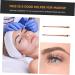 Baluue 2pcs Eyeliner Brush Eye Cosmetics Brush Travel Makeup Brush Angled Eyebrow Brush Flat Brush Plastic - Buy Online on GoSupps.com