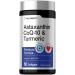 Horb ach Astaxanthin 12mg | with CoQ-10 & Turmeric | 60 Softgels | Premium Formula | Non-GMO Gluten Free Supplement