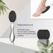 Foot File Callus Remover Scrubber Stainless Steel Dead Skin Scraper Double Sided Ergonomic Foot Rasp Pedicure Tool 10 Replaceable Sandpaper - Buy Online on GoSupps.com