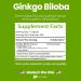 Healthfare Ginkgo Biloba Extract 7500mg | 200 Vegan Capsules | Extra Strength Standardized Herbal Supplement | Supports Brain Function Memory & Focus | Non-GMO Gluten-Free | Made in USA - Buy Online on GoSupps.com