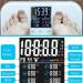 Rykyart Touch Screen Body Fat Scale | Bluetooth BMI Weight Scales with 18 Body Data | Digital Bathroom Scale Sync with Fitness App - Buy Online on GoSupps.com