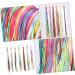 7 Sets Colored Hair Rope Hair Accessories for Girls Hair Tinsel Strands Kids Wigs Girl Scrunchies Colorful Wigs Colored Wig Braided Hair Ropes Tiara Child Ribbon To Weave Polyester - Buy Online on GoSupps.com