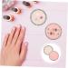  POPETPOP POPETPOP 2pcs Makeup Palette Manicure Nail Polish Nail Polish Makeup Palette Resin Mix Nail Paint Mix Nail Tip Holder Watercolor - Buy Online on GoSupps.com