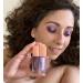 Oulac Purple Glitter Liquid Eyeshadow & Eyeliner - Long-Lasting Shimmer Makeup | Vegan & Cruelty-Free Formula - 08 Metallic Lilac - Buy Online on GoSupps.com