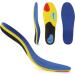 Orthotic Insoles for Plantar Fasciitis Relief | Arch Support Inserts for Men & Women | Shock-Absorbing Breathable Cushions for Flat Feet | Comfort in Work & Sports | XL (Men's 11-12) Black - Buy Online on GoSupps.com