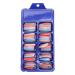 Colorful ABS Fake Nail Tips - Easy to Trim for Home Use | International Shipping Available - Buy Online on GoSupps.com