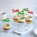 24Pcs Naughty or Nice Cupcake Toppers Glitter Santa Hat Merry Christmas Cupcake Picks Naughty Or Nice Cake Decorations for Merry Christmas Santa Happy New Year Holiday Birthday Party Supplies Green Red-24pcs - Buy Online on GoSupps.com