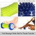 Plantar Fasciitis Foot Massage Roller with 2 Spiky Balls - Arch Pain Relief & Muscle Recovery - Buy Online on GoSupps.com
