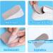 Adjustable Heel Lifts for Plantar Fasciitis - 2 Pairs, 1/4 to 1 Gel Inserts for Leg Length Discrepancy - 4 Layers, Large Size - Buy Online on GoSupps.com
