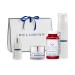 Relumins Advance Morning Radiance Routine Set Facial Cleanser Repair Serum Glow Cream & Gluta1000 Capsules - Hydration Nourishment Smooth Radiant Daily Skincare Valentines Bundle Gift for Women