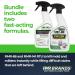 RMR Brands Mold Killer & Stain Remover Bundle - Complete Mold Prevention Kit with Disinfectant Spray - 2 x 32 Ounce Bottles - Buy Online on GoSupps.com