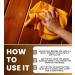 Howard Feed & Wax Furniture Polish - 2 Pack with Microfiber Towel - Beeswax Wood Conditioner for Enhanced Grain & Finish Preservation - Ideal Wood Polisher - 8 oz - Buy Online on GoSupps.com