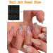 12 Sheets Airbrush Nail Stickers | Butterfly Flower Moon Star Heart Cross French Nail Decals | DIY Nail Art Decorations - Buy Online on GoSupps.com